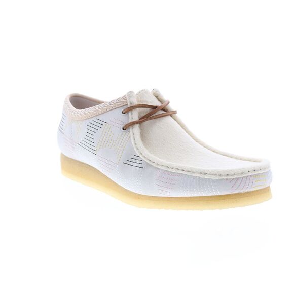 Clarks Mens Wallabee Beige Boots (NWT) - Picture 2 of 7